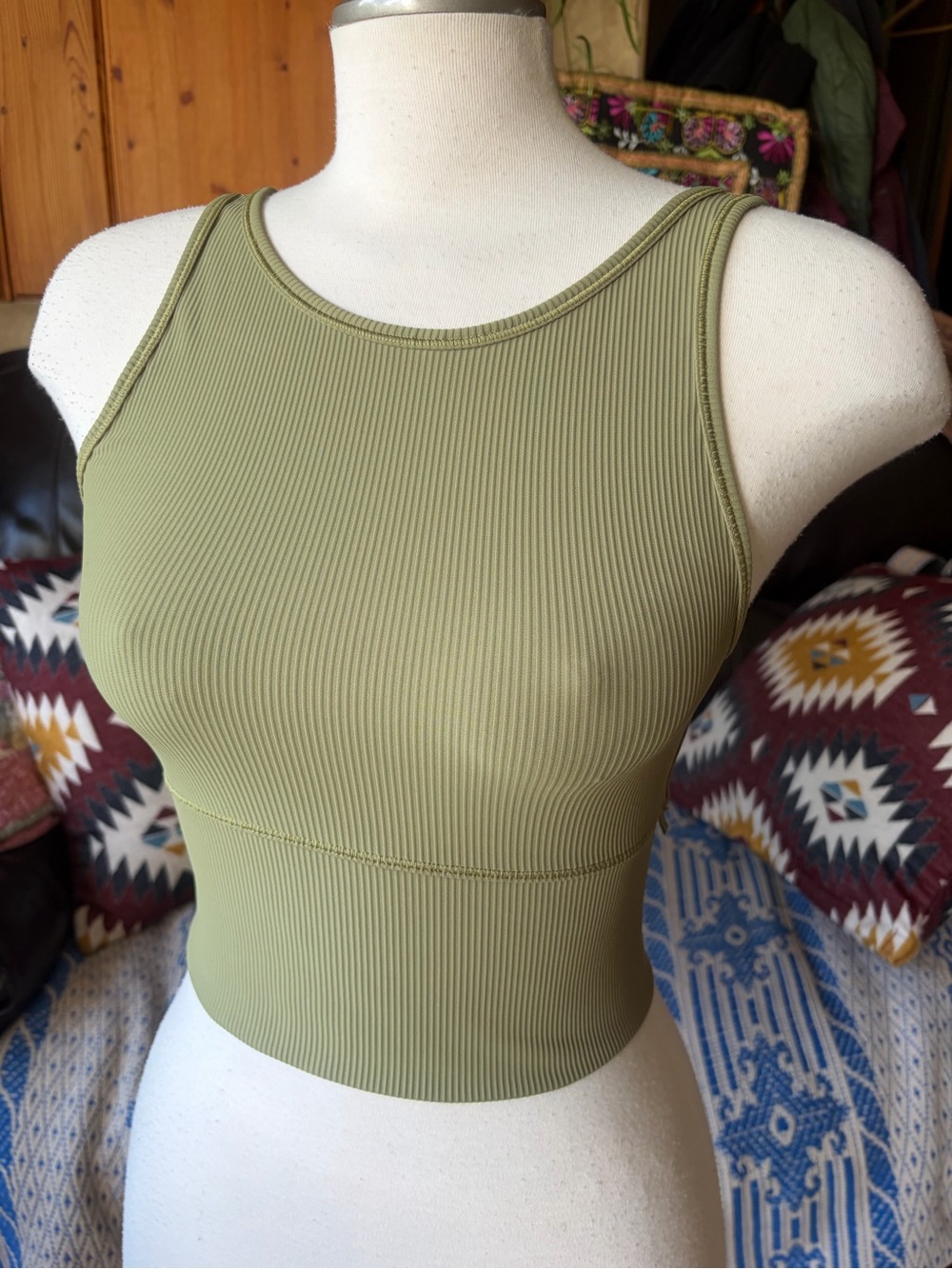Lululemon Power Pivot Ribbed Tank Top
Bronze Green - Picture 6 of 10